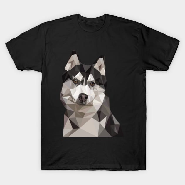 Husky T-Shirt by Hermanitas Design
